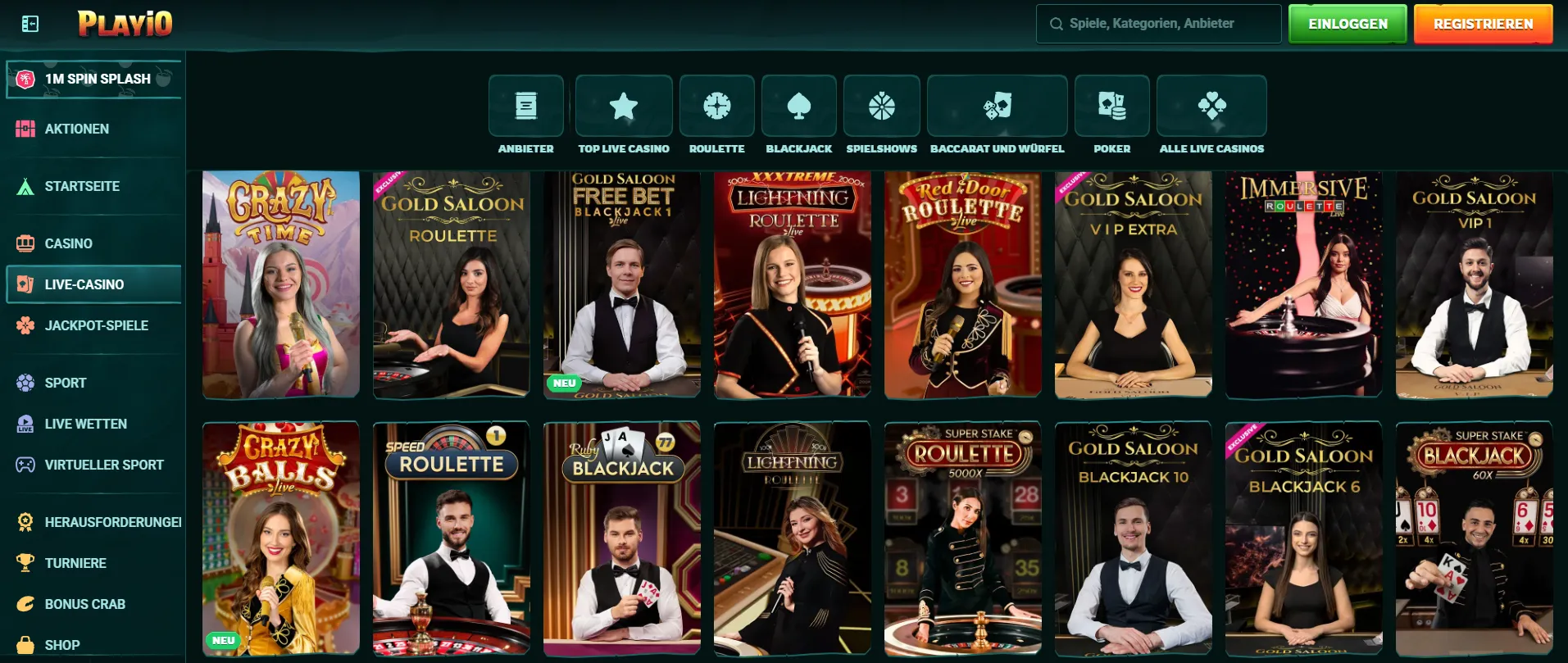 Live Casino ohne OASIS: Echtzeit-Spielerlebnis ohne Einschränkungen  Live Casino ohne OASIS: Echtzeit-Spielerlebnis
